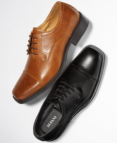 Alfani Men&#39;s Adam Cap Toe Oxford, Created for Macy&#39;s - All Men&#39;s Shoes - Men - Macy&#39;s