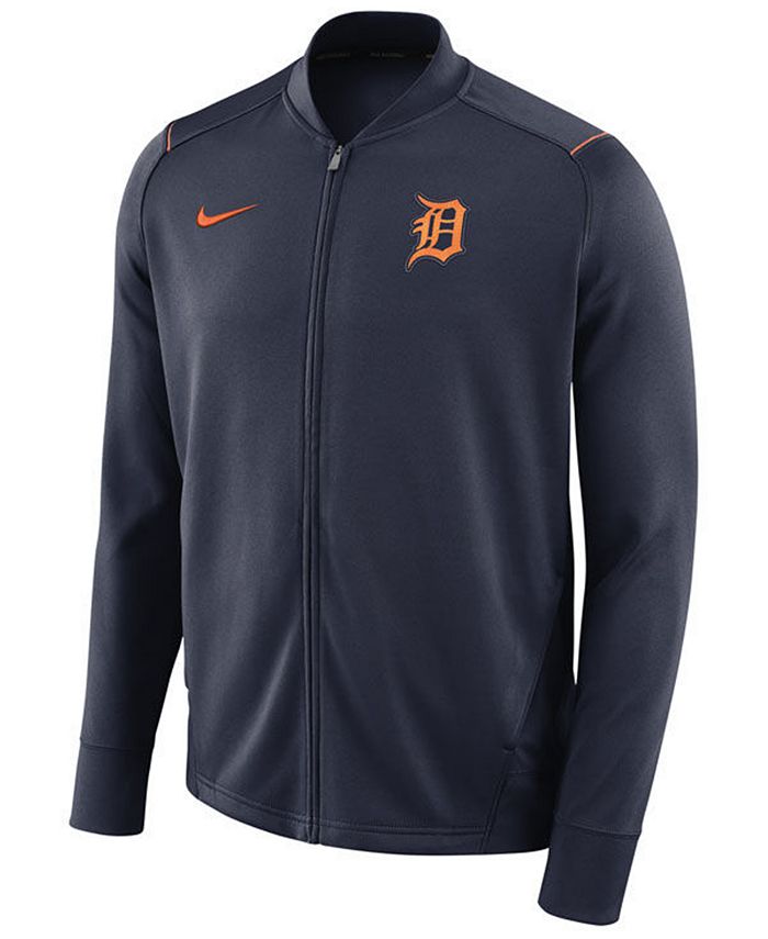 Nike Men's Detroit Tigers Dry Knit Track Jacket - Macy's