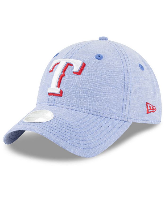 New Era Texas Rangers Team Linen 9TWENTY Strapback Cap - Macy's