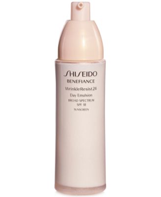 Shiseido Benefiance WrinkleResist24 Day Emulsion SPF 18, 2.5 oz