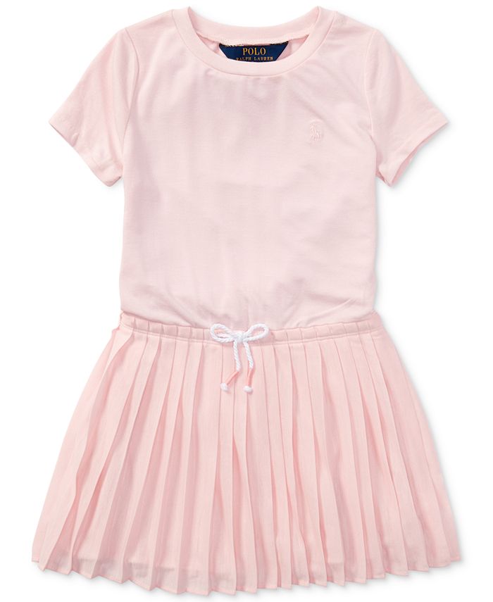 Polo Ralph Lauren Pleated Dress, Toddler Girls - Macy's