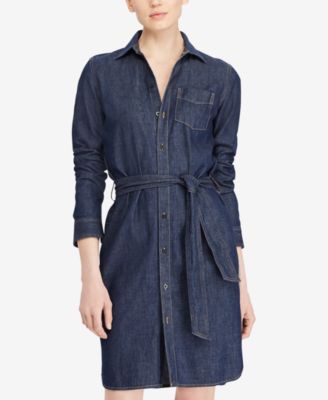 lauren ralph lauren denim dress