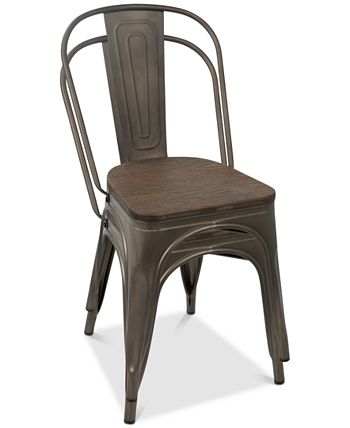 Lumisource - Oregon Dining Chair (Set of 2), Quick Ship