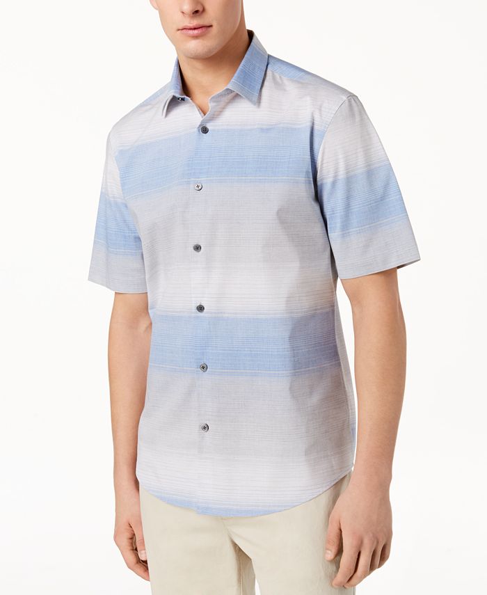 Alfani Men's Ombré Shirt, Created for Macy's - Macy's