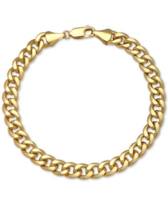 Macy's Cuban Link 26 Chain Necklace in Sterling Silver - Macy's