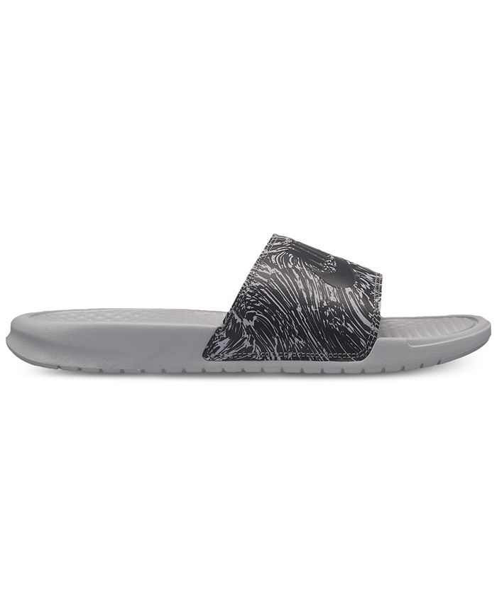 Nike Men's Benassi JDI Print Slide Sandals from Finish Line - Macy's