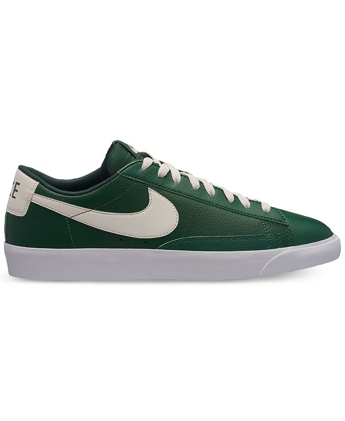 Nike Men's Blazer Low Leather Casual Sneakers from Finish Line - Macy's