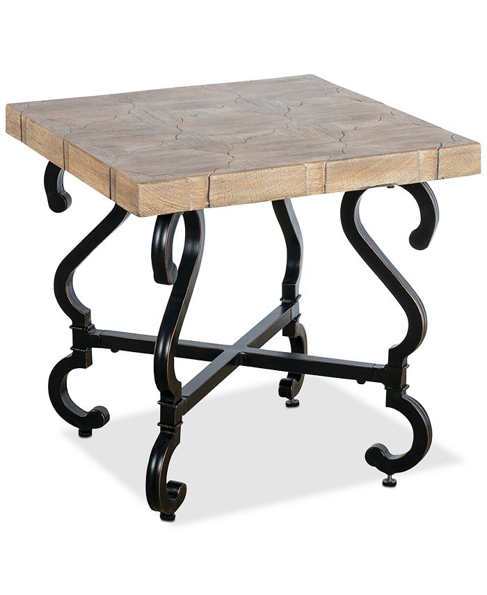 Furniture Lisbon Side Table, Quick Ship Macy's