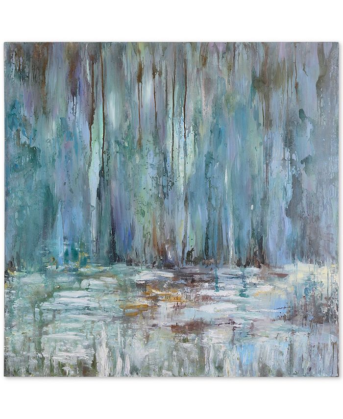 Uttermost Blue Waterfall Wall Art Macy's