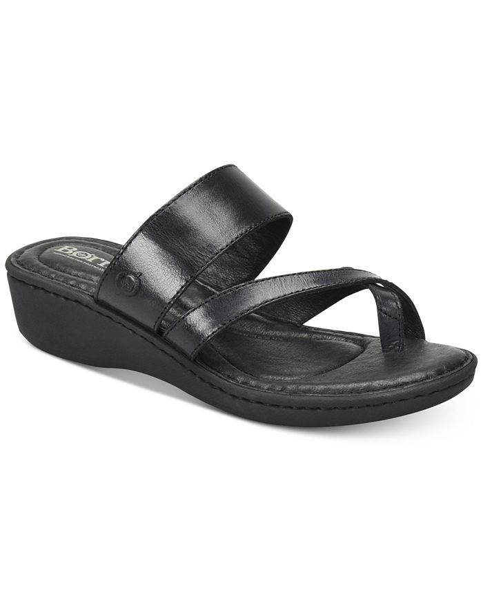 Born Siene Wedge Sandals - Macy's