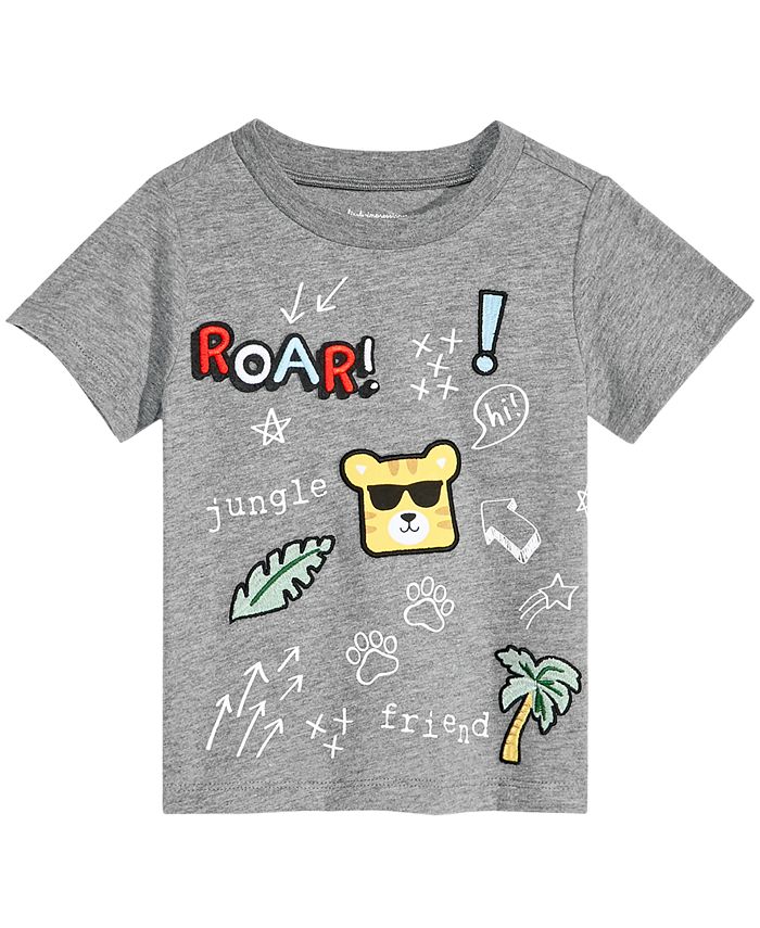 First Impressions Baby Boys Graphic-Print T-Shirt, Created for Macy's ...