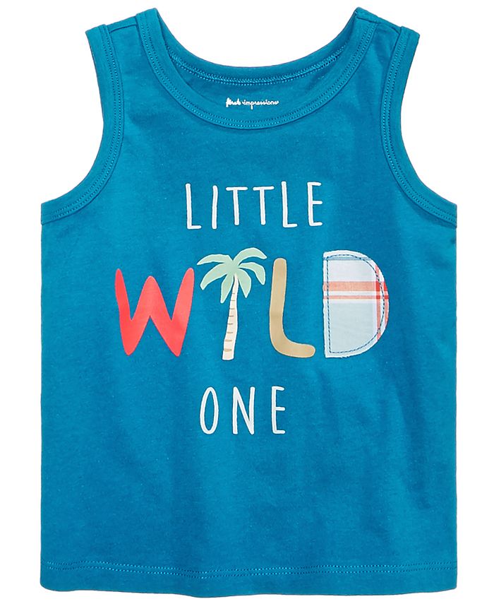 First Impressions Baby Boys Wild-Print Cotton Tank Top, Created for ...
