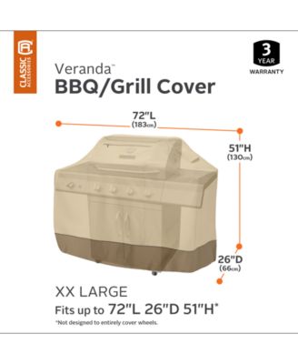 Extra Extra Large BBQ Grill Cover