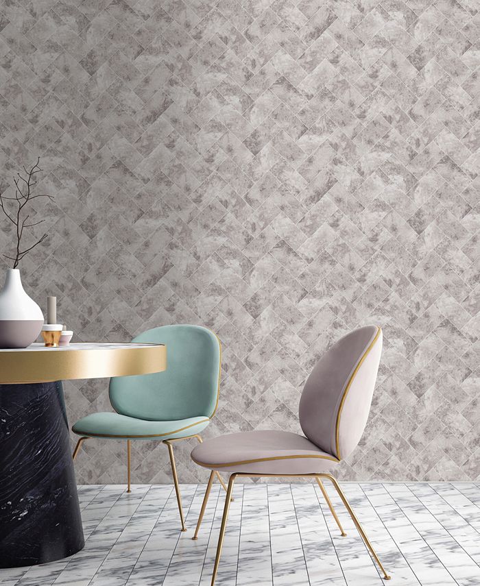 Graham & Brown Travertino Taupe Wallpaper Macy's