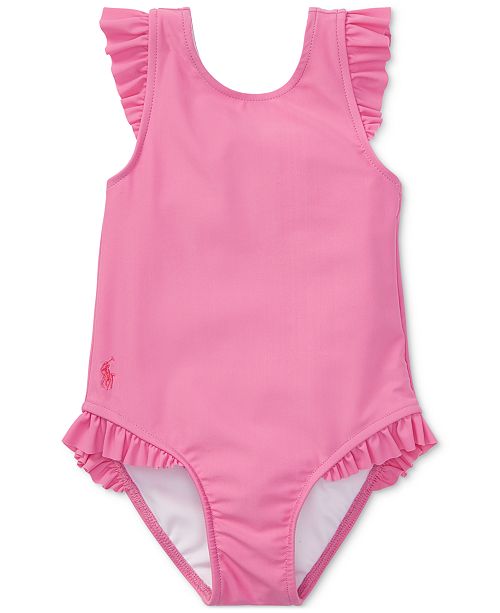 Polo Ralph Lauren Ralph Lauren Ruffled One Piece Swimsuit Baby