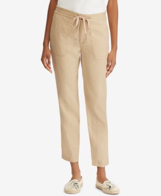 Lauren Ralph Lauren - Wide-Leg Linen Pants