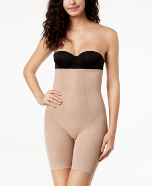 MIRACLESUIT WOMEN'S EXTRA FIRM TUMMY-CONTROL SHAPE WITH AN EDGE HIGH WAIST THIGH SLIMMER 2709