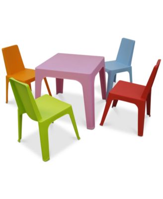 Resol Grupo - Julieta Kids 5-Pc. Dining Set, Quick Ship