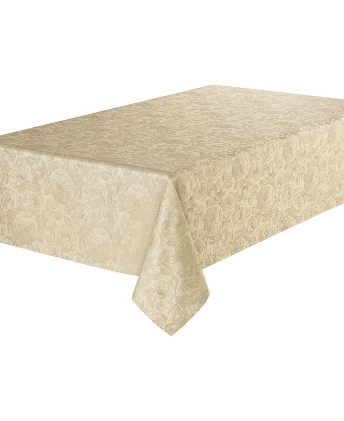 Waterford Camille Gold 70" x 144" Tablecloth Macy's