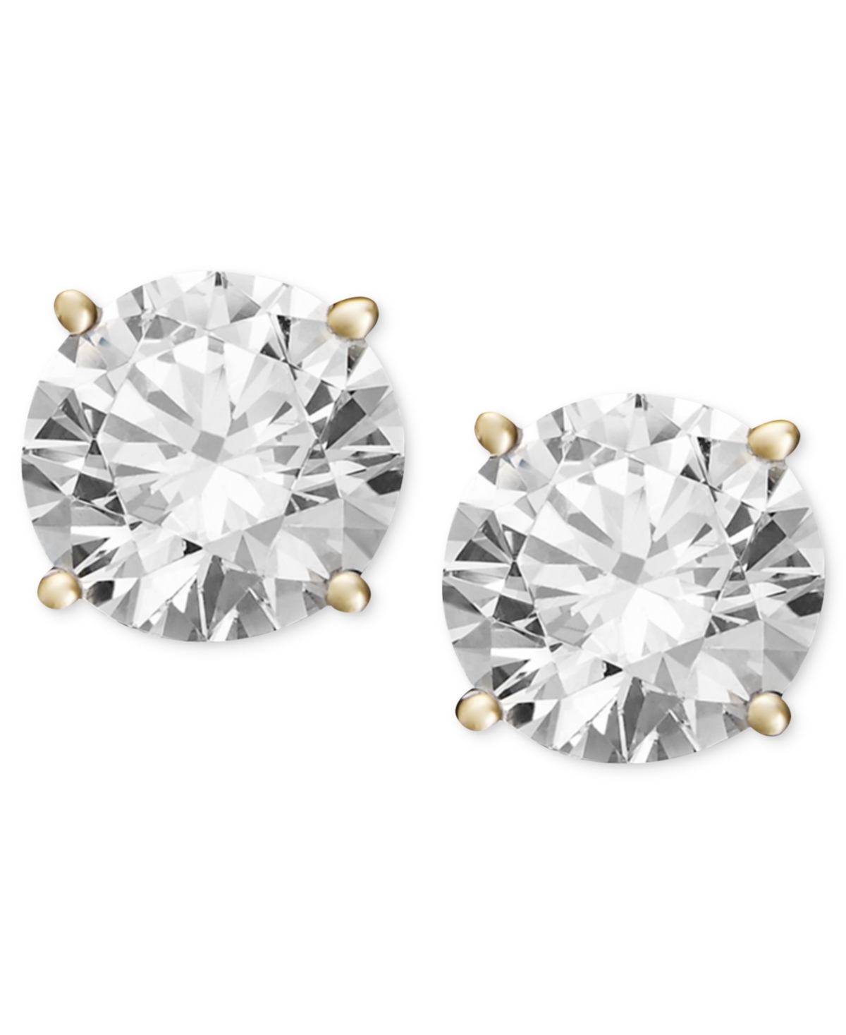 Diamond Stud Earrings (3/4 ct. t.w.) in 14k White, Yellow or Rose Gold