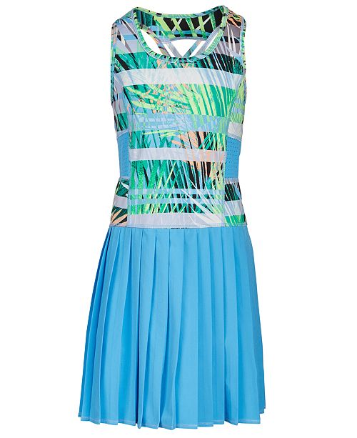 Ideology Toddler Girls Neon Palms Sport Dress Created For Macy S