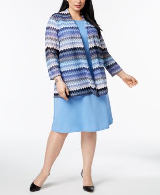 swing dress with cardigan