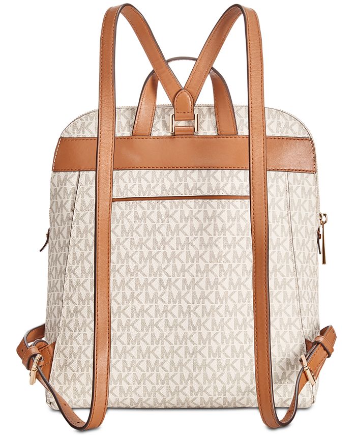 Michael Kors Signature Rhea Medium Slim Backpack Macy's