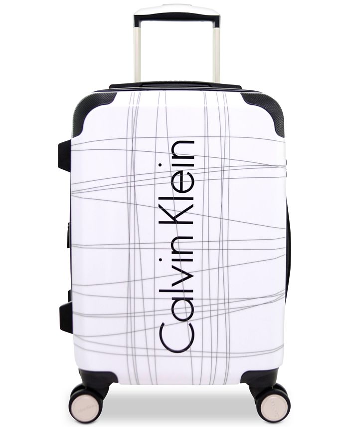 Calvin Klein Highline 21" Hardside CarryOn Spinner Suitcase Macy's