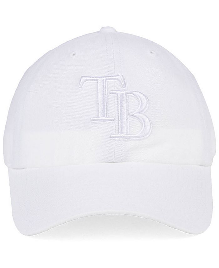 '47 Brand Tampa Bay Rays White/White CLEAN UP Cap & Reviews - Sports ...