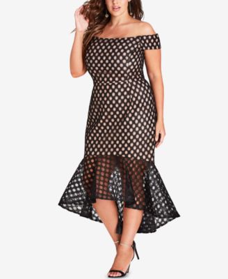 city chic mermaid dress