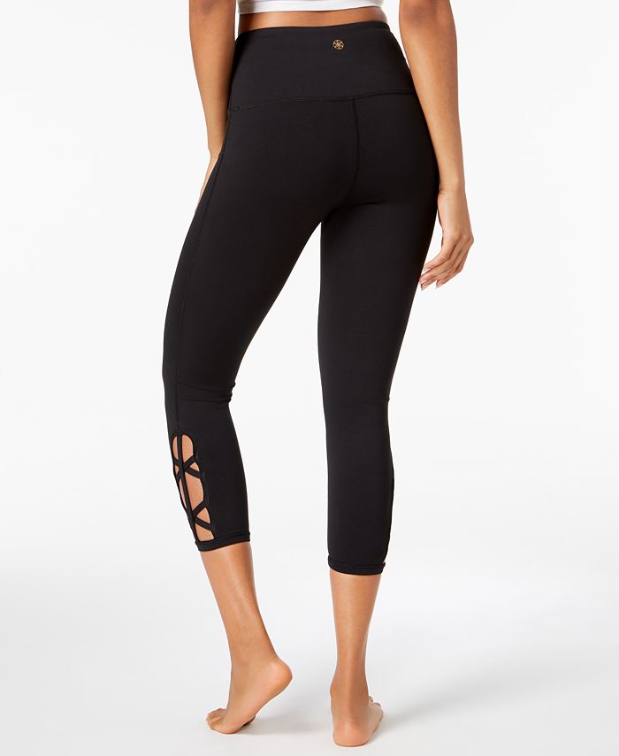 gaiam om high rise yoga capri