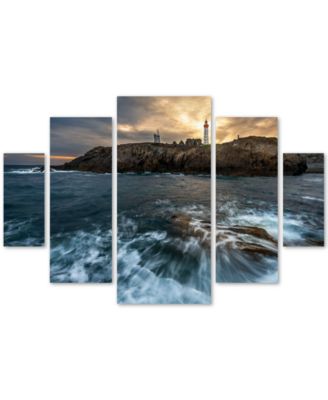 Mathieu Rivrin The Lighthouse Multi-Panel 5-Pc. Art Print Set, 40