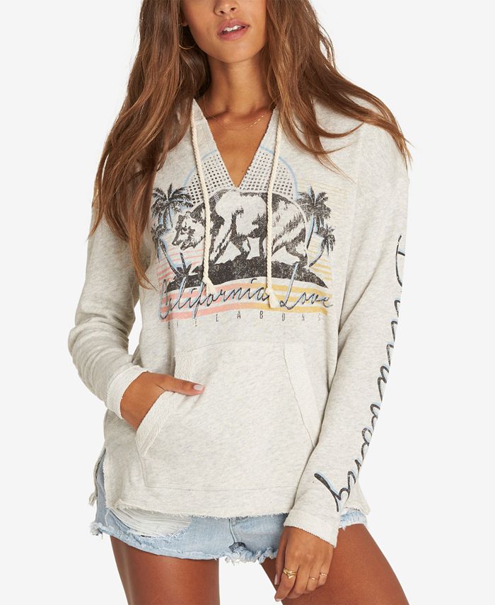 Billabong Juniors' Days Off Graphic French Terry Hoodie - Macy's