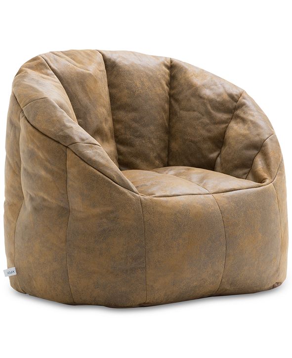 Furniture Big Joe Large Milano Blazer Bean Bag Chair & Reviews Chairs