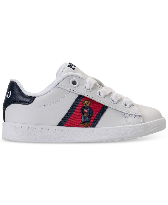 Polo Ralph Lauren Toddler Boys' Quilton Bear Casual Sneakers from ...