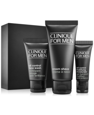 Clinique For Men Starter Kit For Combination Oily To Oily Skin Types