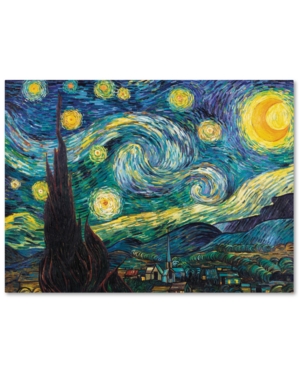 Trademark Global Vincent Van Gogh 'starry Night' Canvas Art In No Color