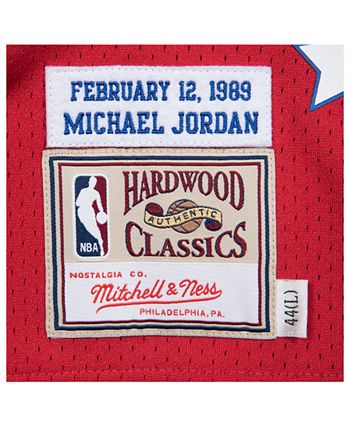 100% Authentic Michael Jordan Mitchell & Ness 1989 All Star Game Jersey  Size 44