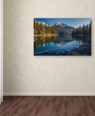 Pierre Leclerc 'Jasper Morning' 30" x 47" Canvas Wall Art 