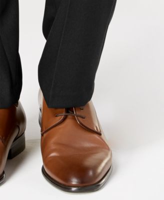 Men's Modern-Fit Micro-Check Dress Pants