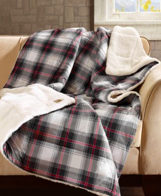 Woolrich - Ridley Reversible 50" x 70" Softspun Down-Alternative Throw