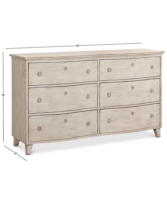 Furniture Closeout! Margot 6 Drawer Dresser, Created for Macy's Macy's