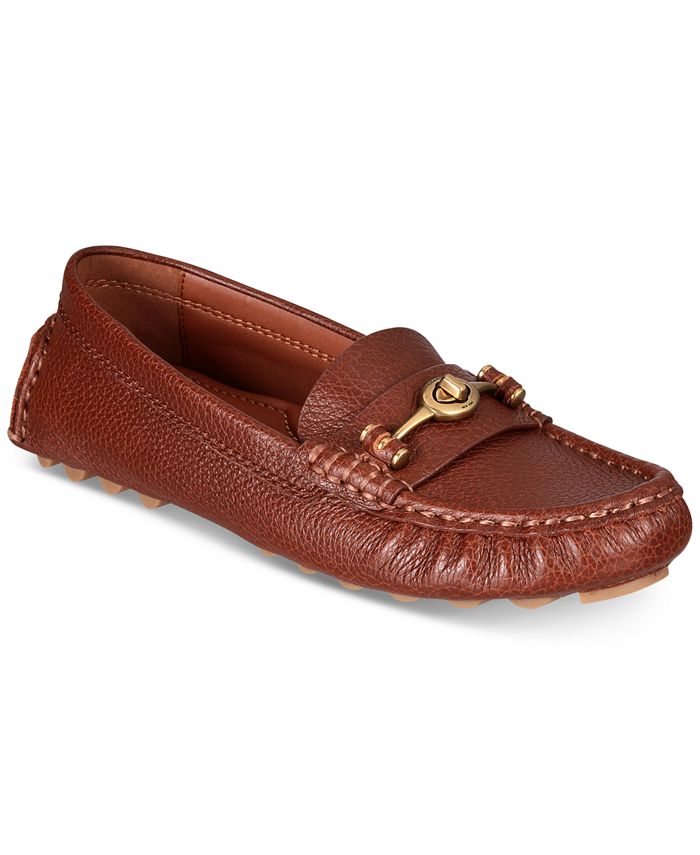 COACH Women's Crosby Driver Turnlock Flats & Reviews - Flats & Loafers -  Shoes - Macy's