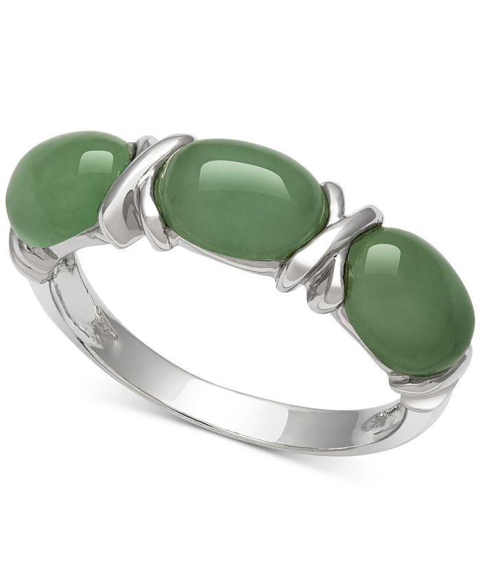 Macys jade top ring