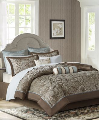 Adeline 12-Pc. Comforter Set, California King
