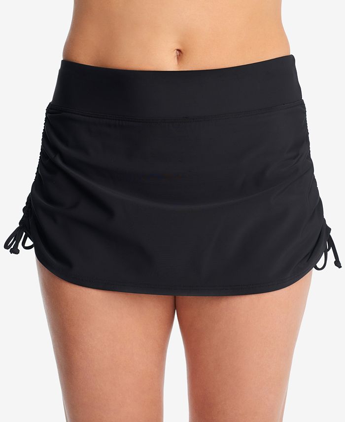 Swim Solutions TummyControl SideTie Swim Skirt, Created for Macy's