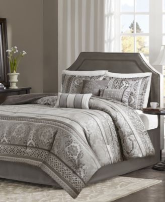 Bellagio Jacquard 7-Pc. Comforter Set, Queen