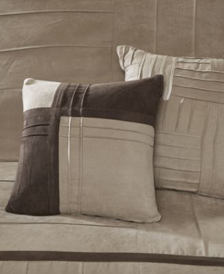 Dune Faux-Suede 7-Pc. Comforter Set, Queen