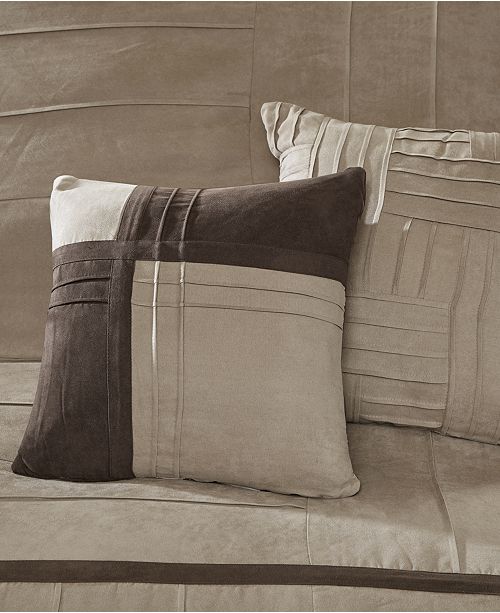 Madison Park Dune 7 Pc Faux Suede Full Comforter Set Reviews