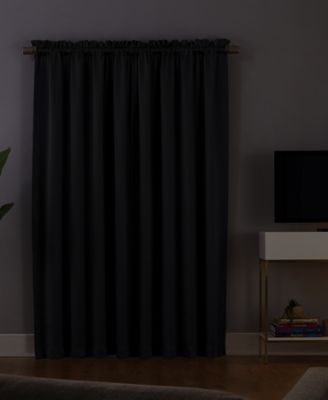 Oslo Theater Grade Extreme 100% Blackout Rod Pocket Curtain Panel